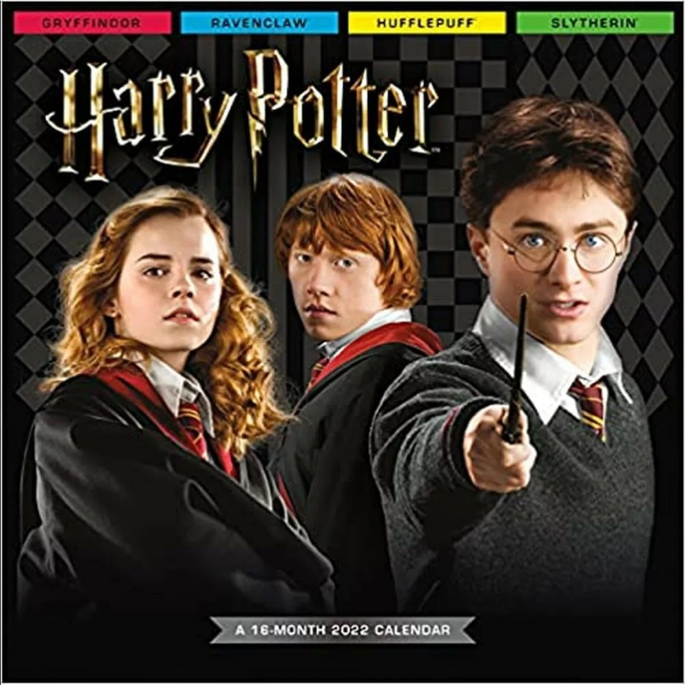 2022 Harry Potter 16 month‎ Wall Calendar